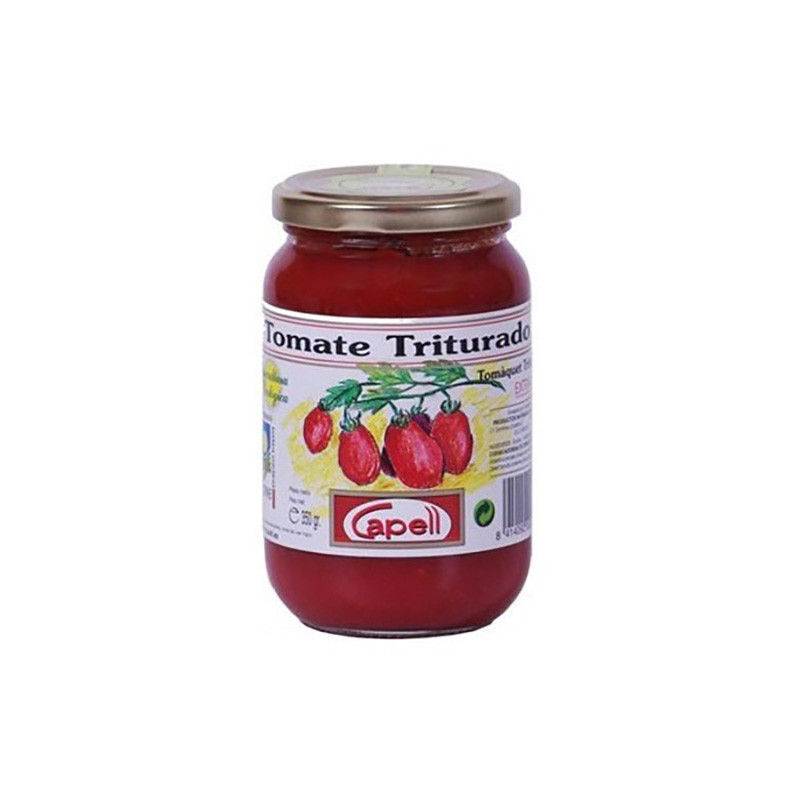 TOMATE TRITURADO ECOLÓGICO TARRO 350GR